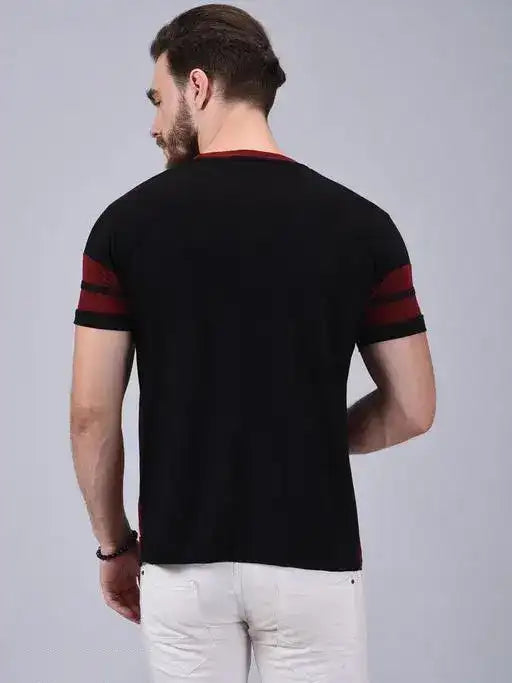 Regular Fit Cotton Blend Men's T-Shirt | Casual & Party Wear