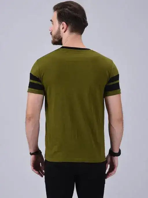 Regular Fit Cotton Blend Men's T-Shirt | Casual & Party Wear