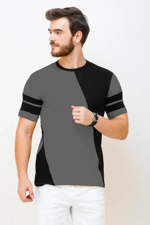 Regular Fit Cotton Blend Men's T-Shirt | Casual & Party Wear