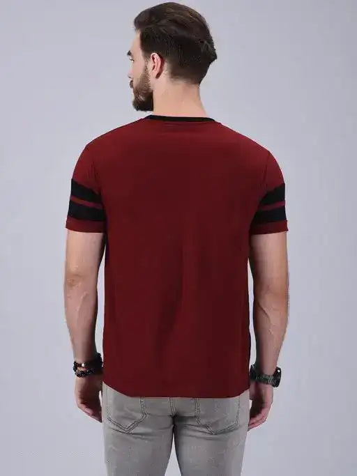 Regular Fit Cotton Blend Men's T-Shirt | Casual & Party Wear