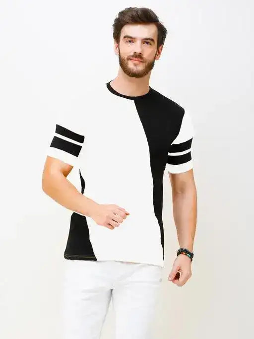 Regular Fit Cotton Blend Men's T-Shirt | Casual & Party Wear