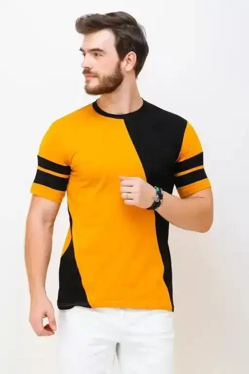 Regular Fit Cotton Blend Men's T-Shirt | Casual & Party Wear