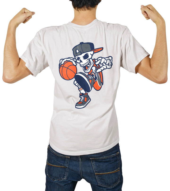 Skull Dunk 🏀 Men's T-Shirt | Cool Basketball Graphic Tee